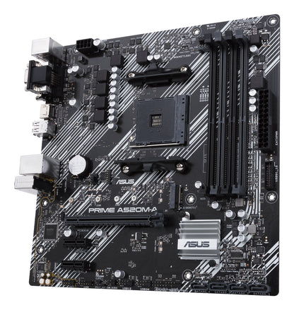 ASUS PRIME A520M-A II/CSM AMD A520 Socket AM4 micro ATX Motherboard