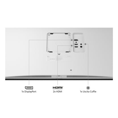 LG 27US550-W 27" 4K UHD IPS Monitor