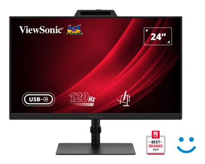 Viewsonic VG2441V video conference monitor 61 cm (24") LED 1920 x 1080 pixels Full HD Webcam