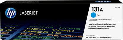HP CF211A/131A Cyan Toner Cartridge (1.8K pages, HP Pro 200)