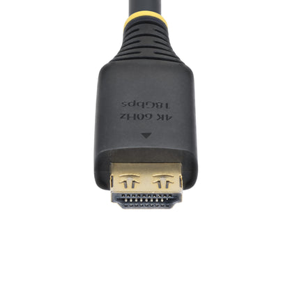 StarTech.com 5m (16ft) High Speed HDMI Cable with Gripping Connectors, 4K 60Hz/1440p