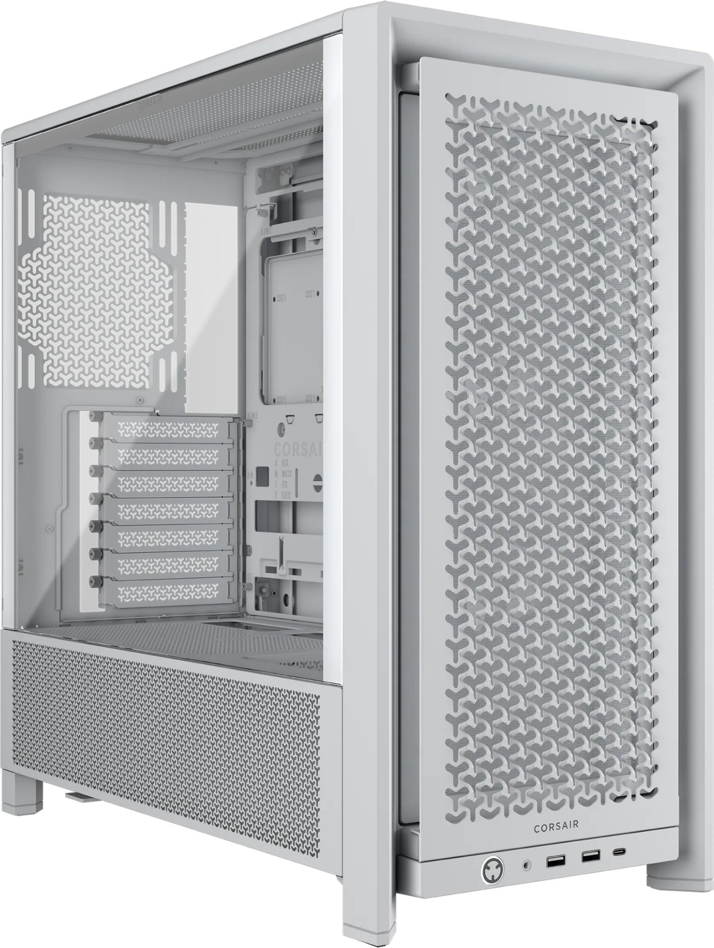 Corsair FRAME 4000D RS Midi Tower White PC Case