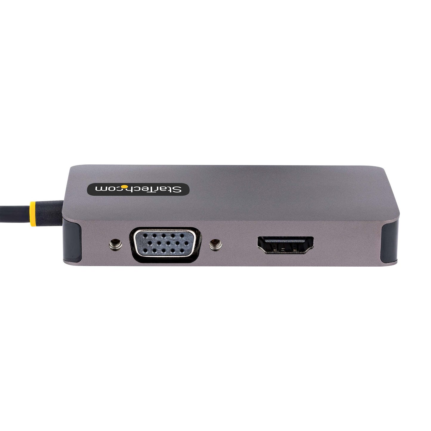 StarTech.com USB C Video Adapter, USB C to HDMI DVI VGA Adapter, Up to 4K 60Hz Hub