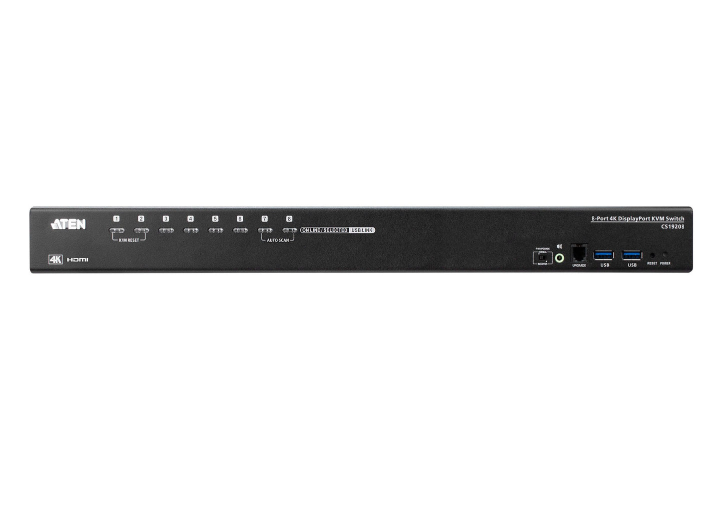 ATEN CS19208 KVM switch Rack mounting Black