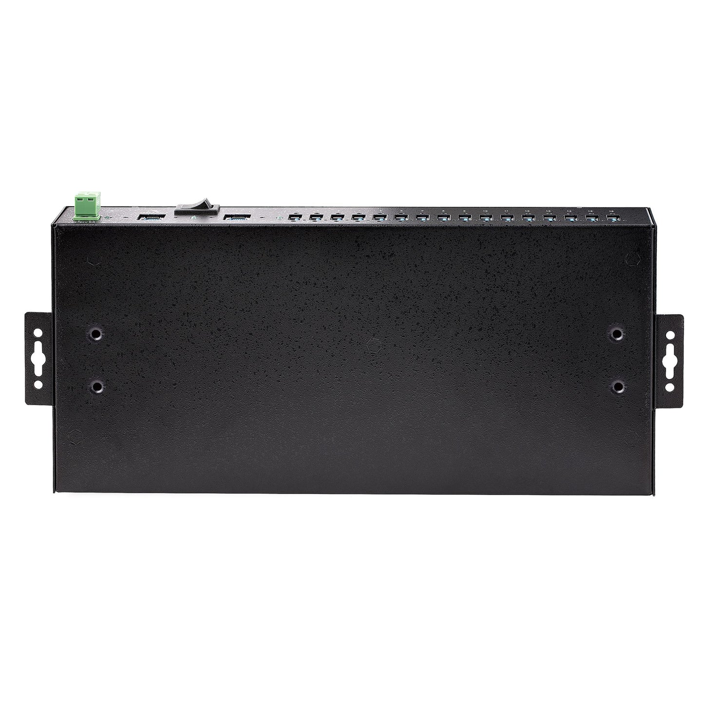 StarTech.com 16-Port Industrial USB 3.0 Hub 5Gbps, Metal, DIN/Surface/Rack