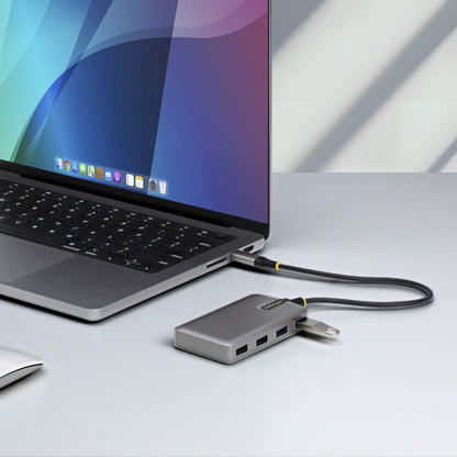 StarTech.com 4-Port USB-C Hub - 5Gbps - Bus Powered - USB C to 4x USB-A Hub w/