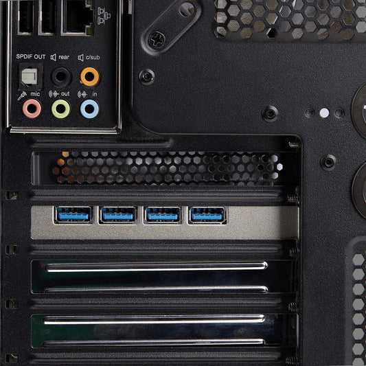 StarTech.com 4-Port USB PCIe Card, USB 3.2 5Gbps, PCI Express Expansion Card with 4x Hub