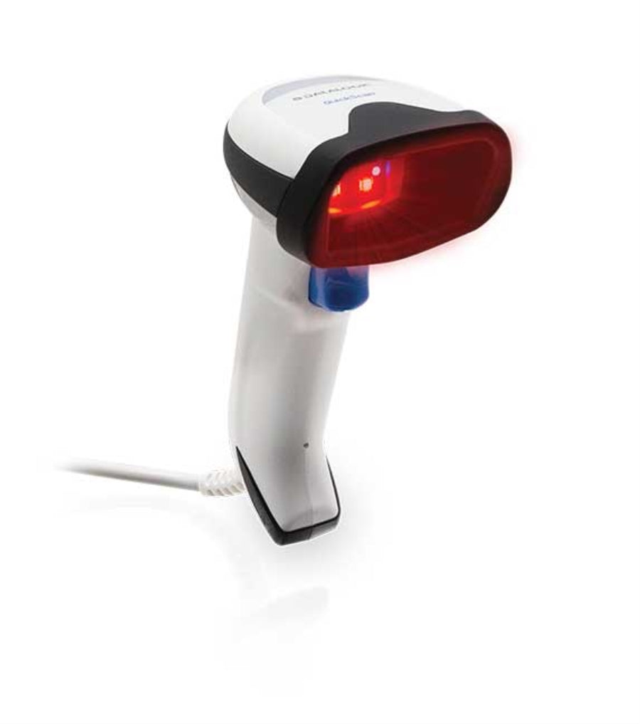 Datalogic QuickScan QD2590 Handheld bar code reader 1D/2D White Barcode Scanner