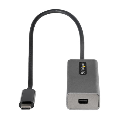 StarTech.com USB C to Mini DisplayPort Adapter - 4K 60Hz USB-C to mDP Adapter Dongle Hub