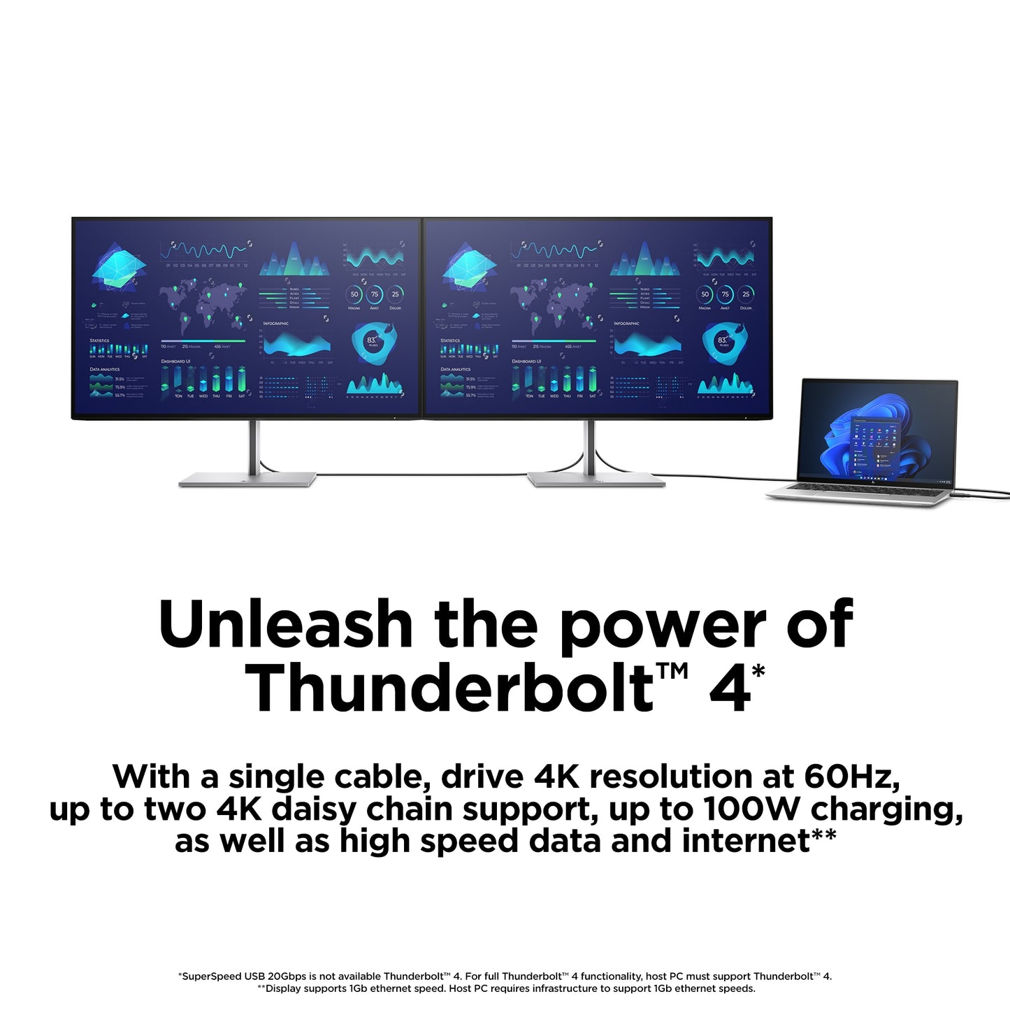 HP E-Series E27m G4 27" QHD IPS Monitor