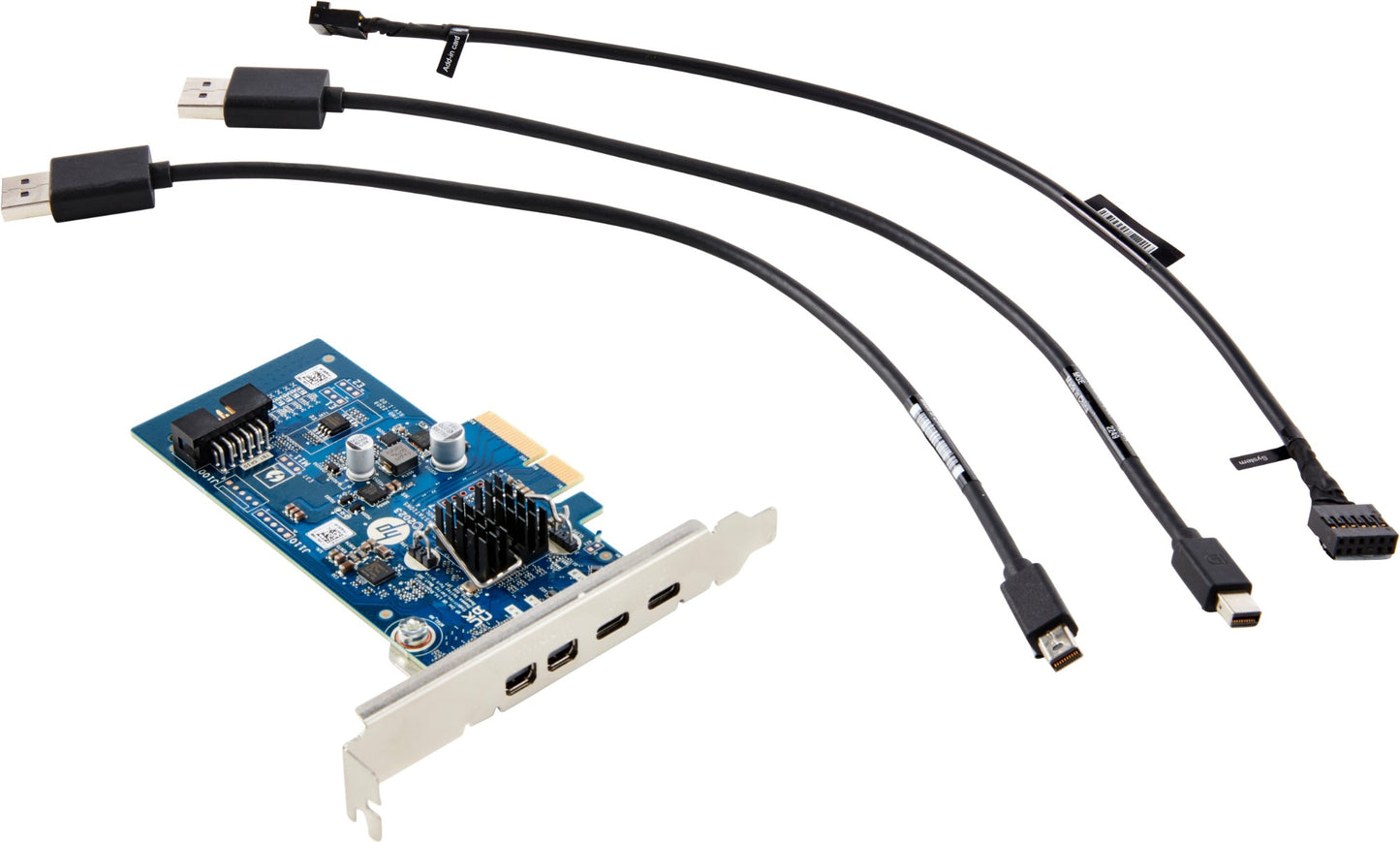 HP Crd Dual TBT4 PCIe x4 LP interface cards/adapter Internal Hub