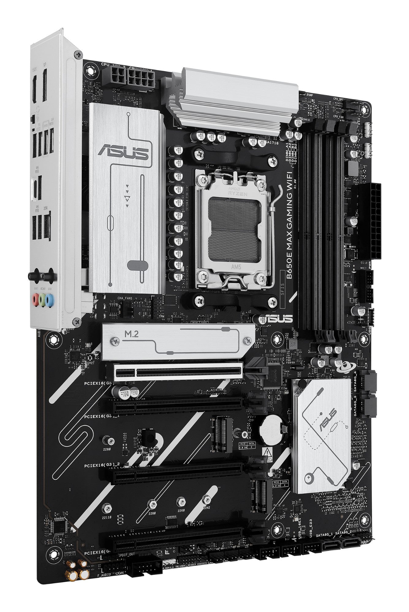 ASUS B650E MAX GAMING WIFI AMD B650 Socket AM5 ATX Motherboard
