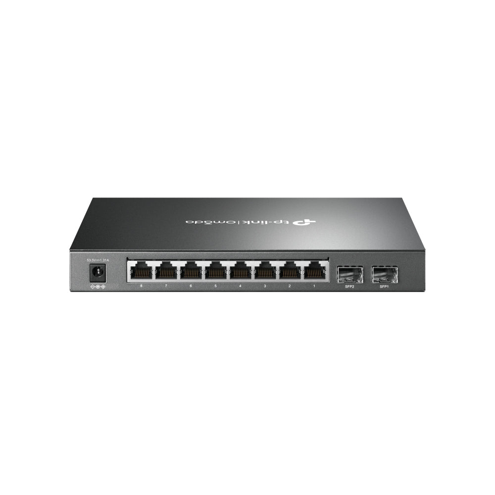 TP-LINK Omada 10-Port Gigabit Smart Switch with 8-Port PoE+