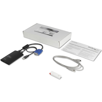 StarTech.com USB Crash Cart Adapter with File Transfer & Video Capture - TAA KVM Switch