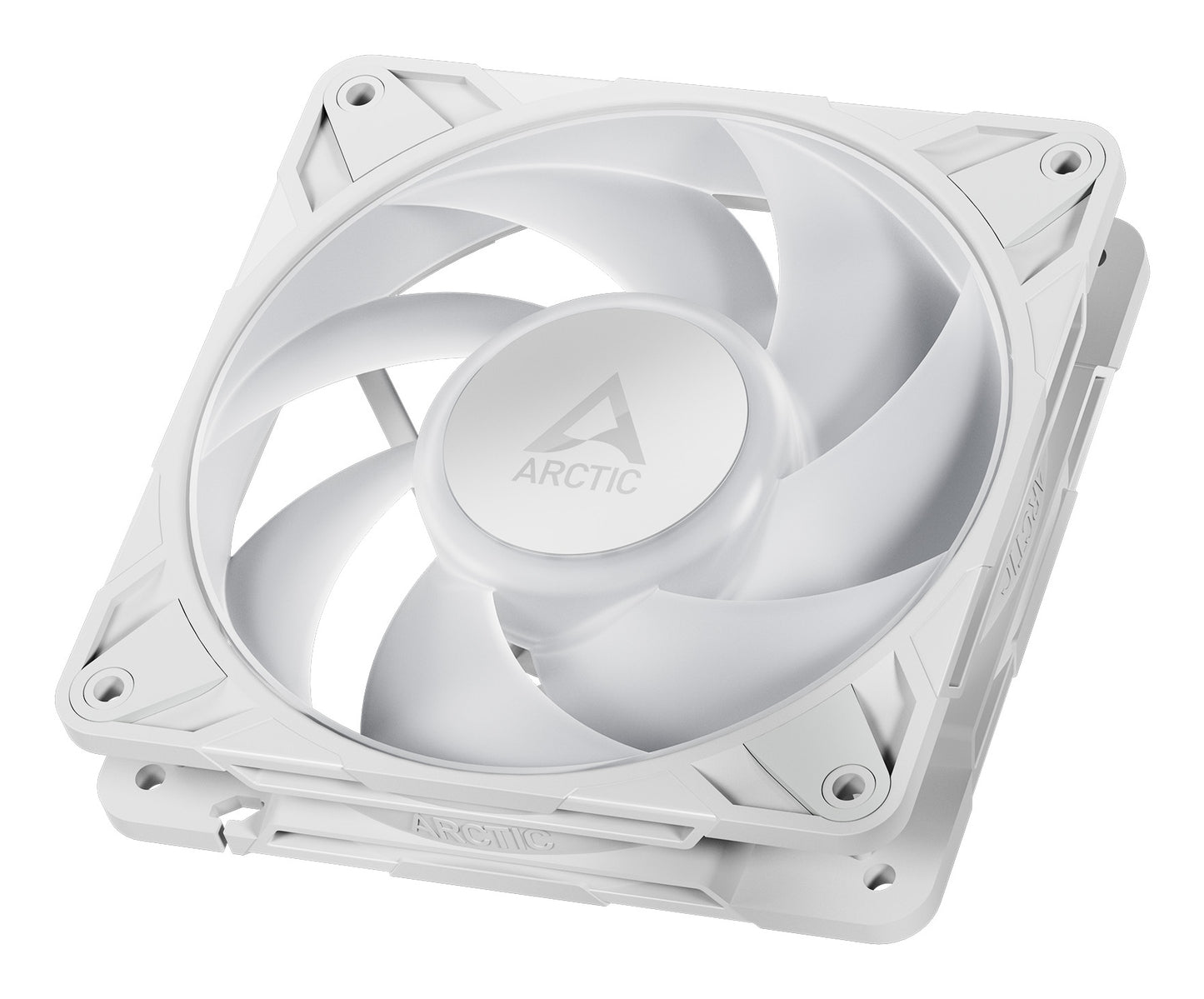 ARCTIC Freezer P12 Pro A-RGB (White) - 3 Pack 120 mm A-RGB PWM Fan with Cable Cooling