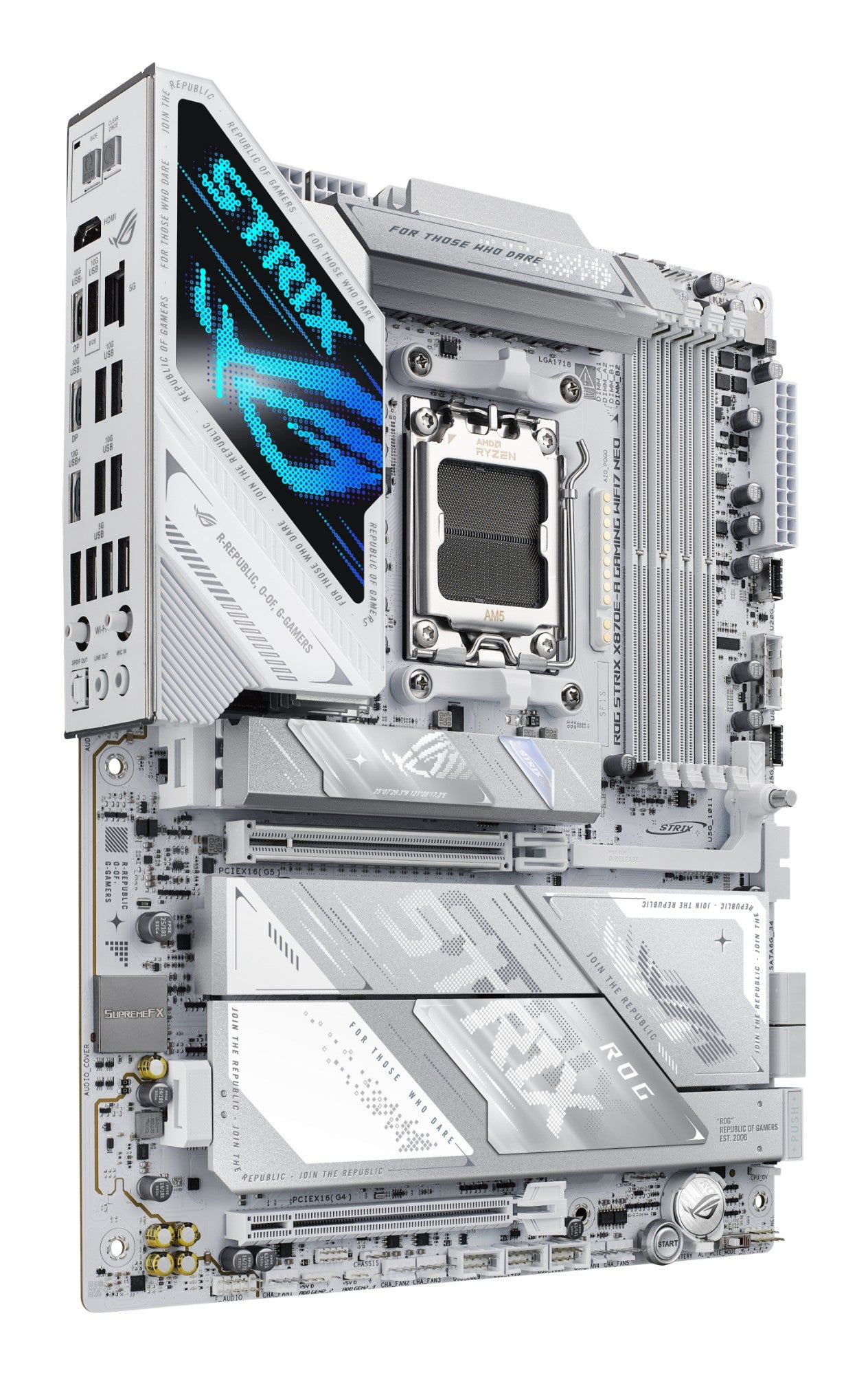 ASUS ROG STRIX X870E-A GAMING WIFI7 NEO AMD X870E Socket AM5 ATX Motherboard