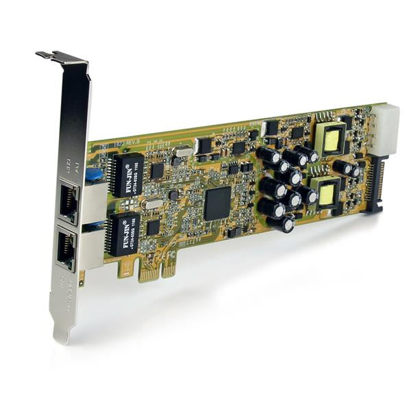 StarTech.com Dual Port PCI Express Gigabit Ethernet PCIe Network Card Adapter