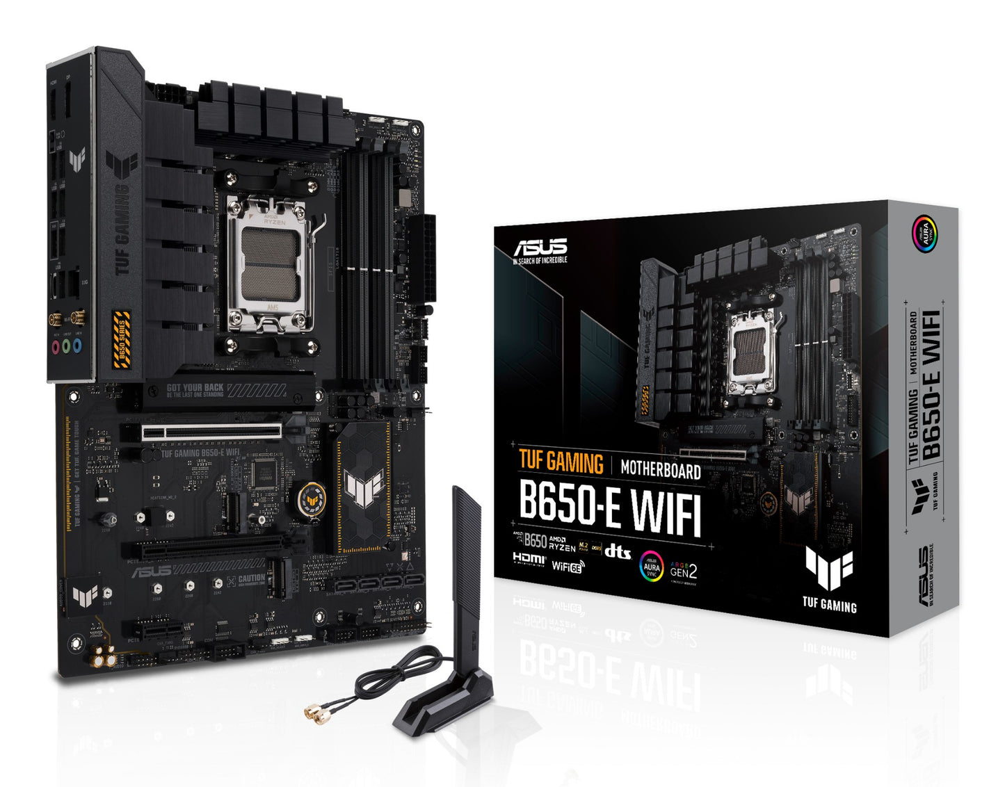 ASUS TUF GAMING B650-E WIFI AMD B650 Socket AM5 ATX Motherboard