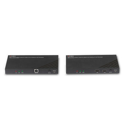 Lindy 100m Cat.6 HDMI 4K60, Audio, IR and RS-232 HDBaseT KVM Extender KVM Switch