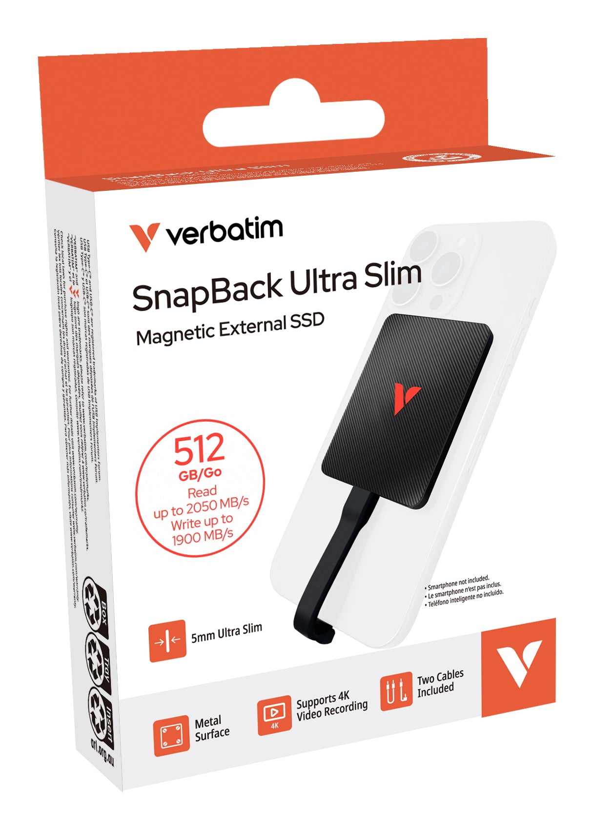 Verbatim Black 512GB M.2 SSD