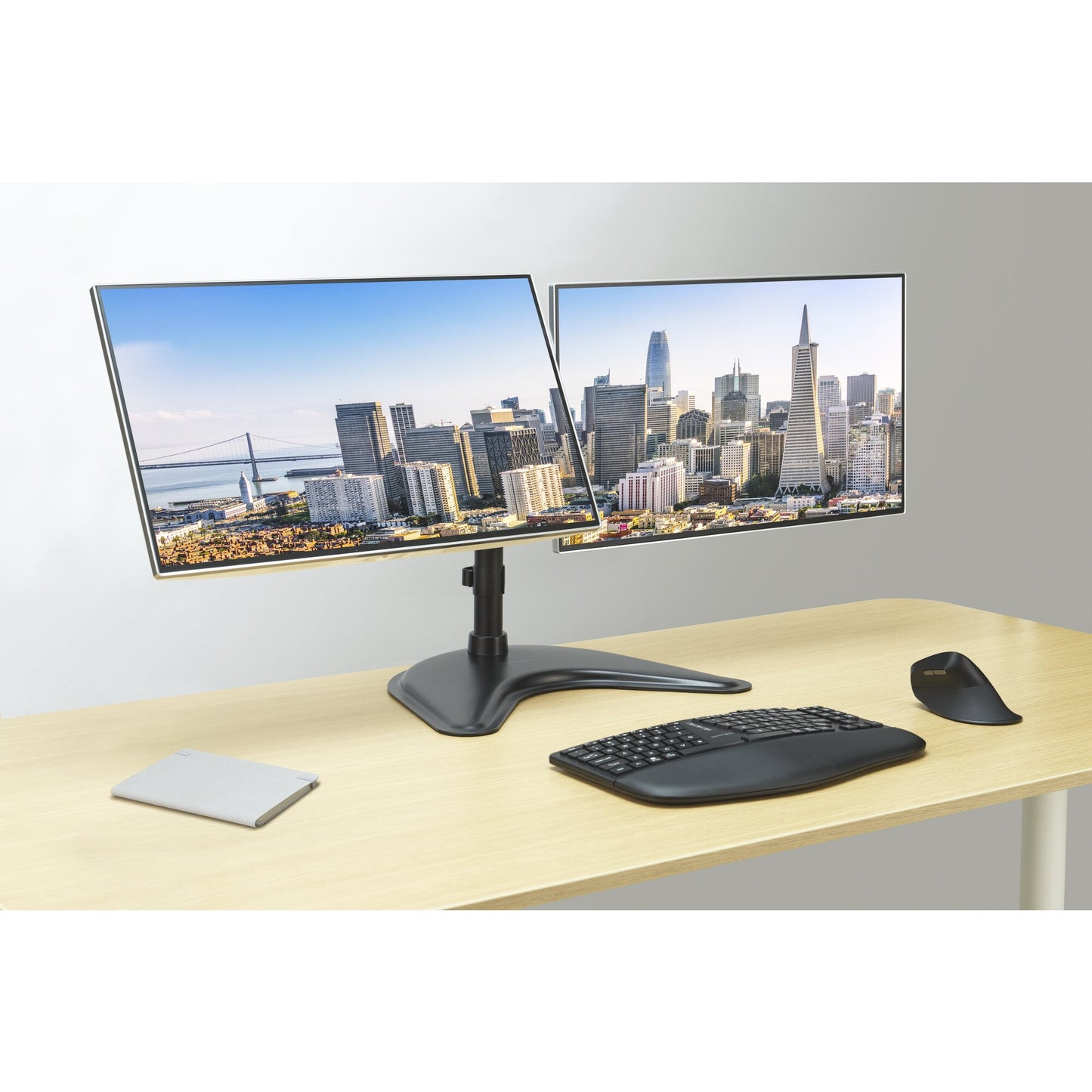 Kensington SmartFit Ergo Freestanding Dual Monitor Stand Mount