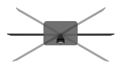 Neomounts DS45-430BL12 TV stand 23-43"- swivel