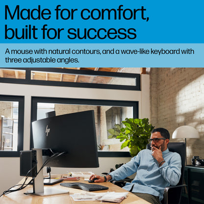 HP 685 Comfort Dual-Mode Wireless Keyboard & Mouse Combo