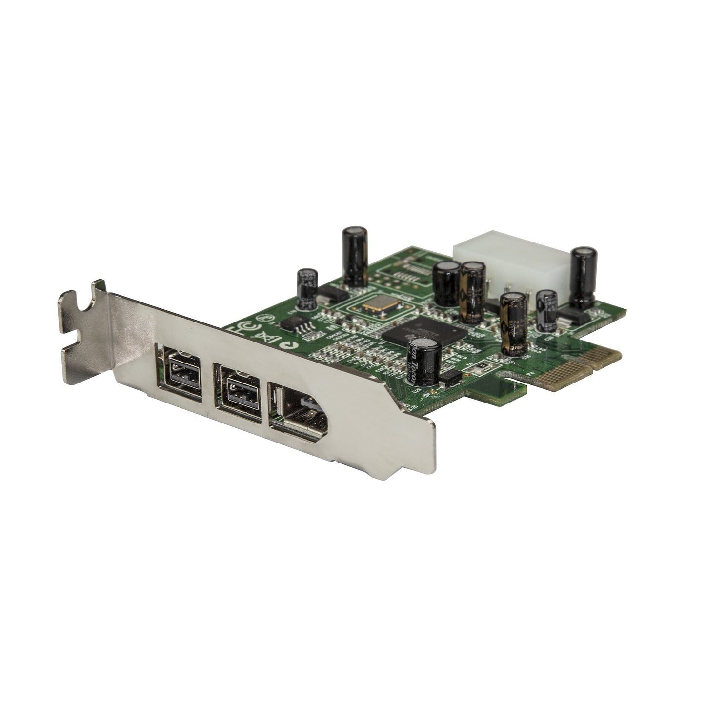 StarTech.com 3 Port 2b 1a Low Profile 1394 PCI Express FireWire Card Adapter Hub