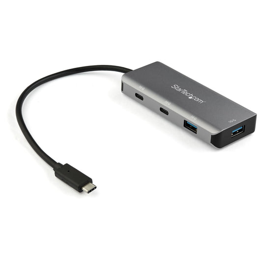 StarTech.com 4 Port USB C Hub w/ 2x USB A & 2x USB C - SuperSpeed 10Gbps USB Type-C