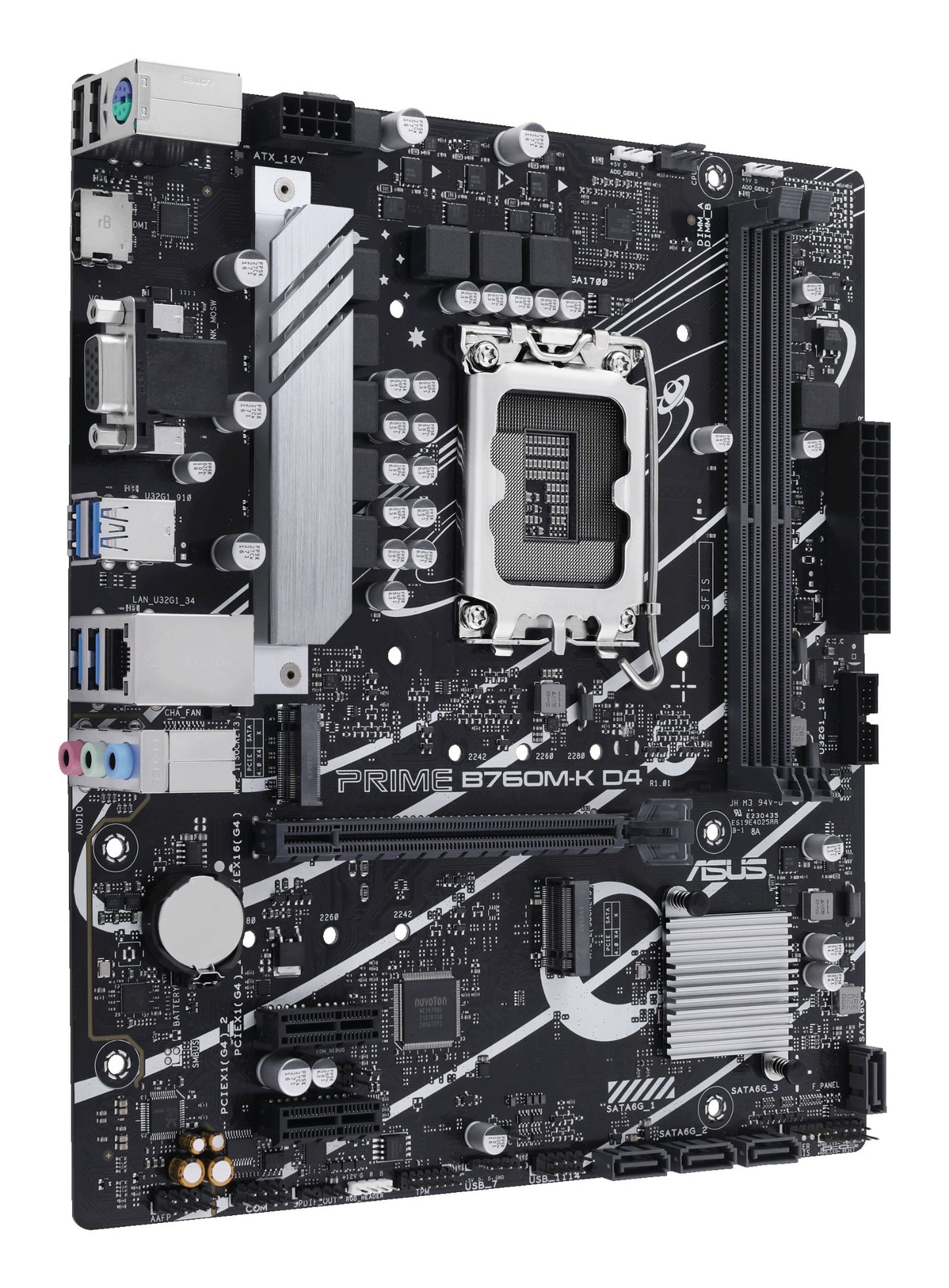 ASUS PRIME B760M-K D4 Intel B760 LGA 1700 micro ATX Motherboard