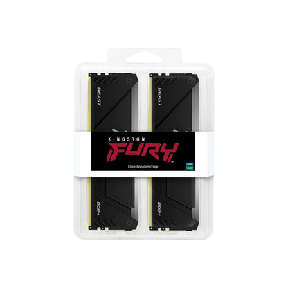 Kingston Technology FURY Beast 16GB DDR4 3200MT/s CL16 Desktop RAM (B2AK216)