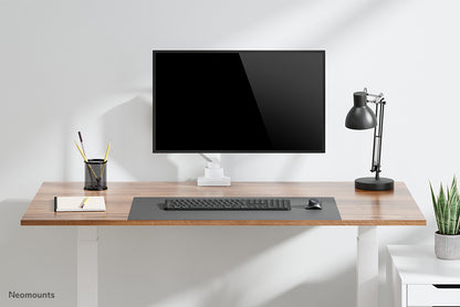 Neomounts DS70-450WH1 Monitor arm 17-42" - gas spring - Topfix - 180°-stop
