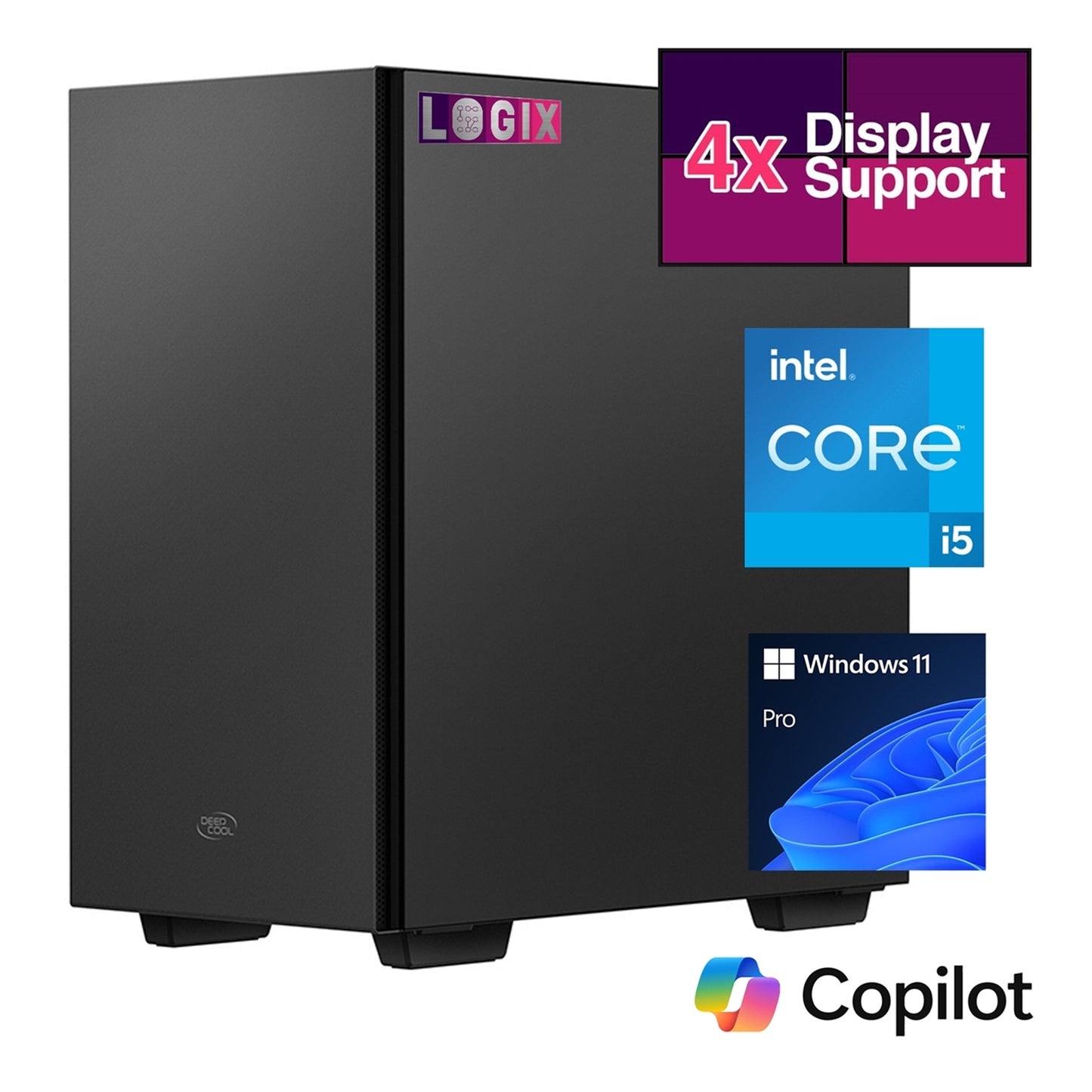 LOGIX Micro Core i5 16GB 500GB SSD Mini PC