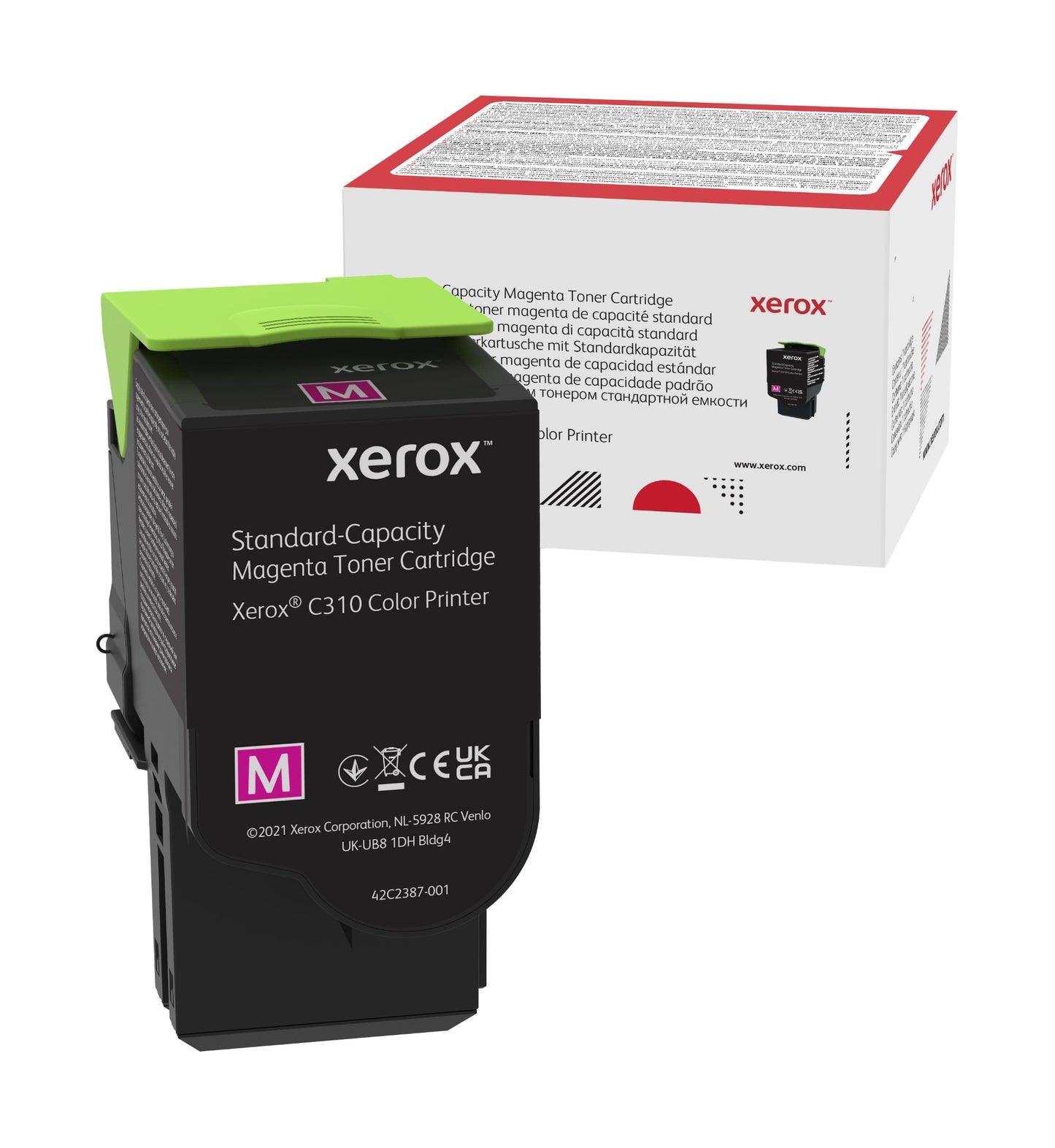 Xerox 006R04358 Magenta Toner Cartridge (2K pages, Xerox C 310)