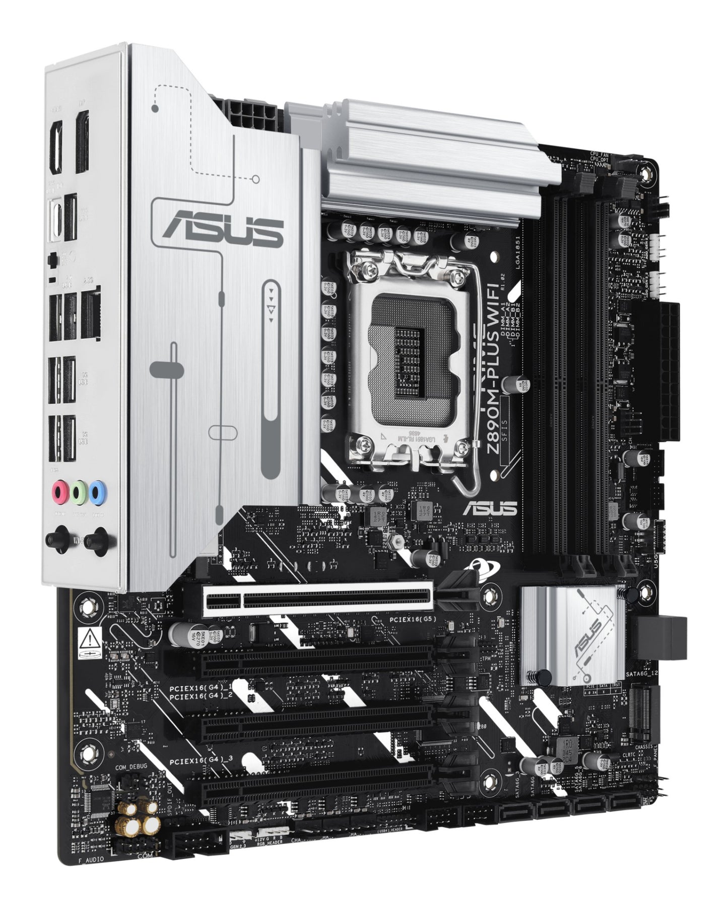 ASUS PRIME Z890M-PLUS WIFI Intel Z890 LGA 1851 (Socket V1) micro ATX Motherboard