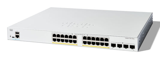 Cisco Catalyst 1200-24FP-4G Smart Switch PoE