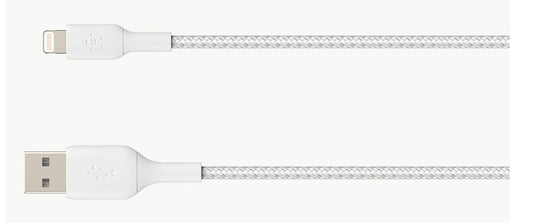 Belkin CAA002BT3MWH lightning cable 3 m White