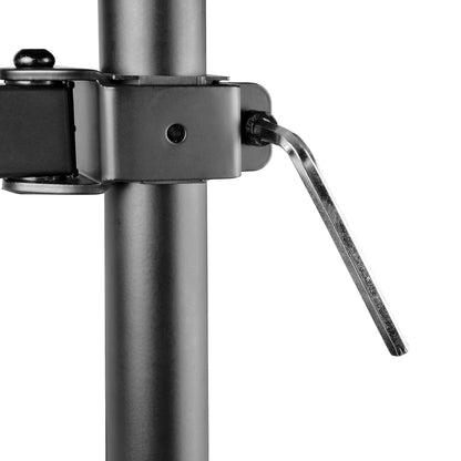 StarTech.com Monitor Arm with VESA Laptop Tray, For a Laptop (4.5kg/9.9lb) and a Mount