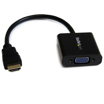 StarTech.com HDMI to VGA Adapter Converter for Desktop PC / Laptop / Ultrabook Cable