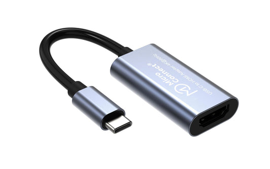 Microconnect USB3.1CHDMI-S USB graphics adapter Black Hub