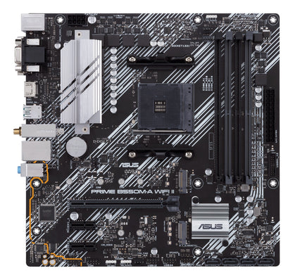ASUS PRIME B550M-A WIFI II AMD B550 Socket AM4 micro ATX Motherboard