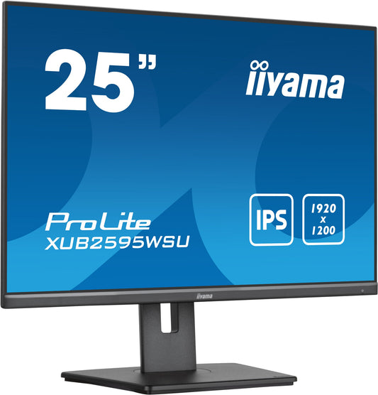 iiyama ProLite XUB2595WSU-B5 25" WUXGA IPS Monitor