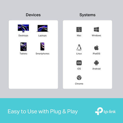 TP-LINK UH3020C interface hub USB Type-C 5000 Mbit/s Grey