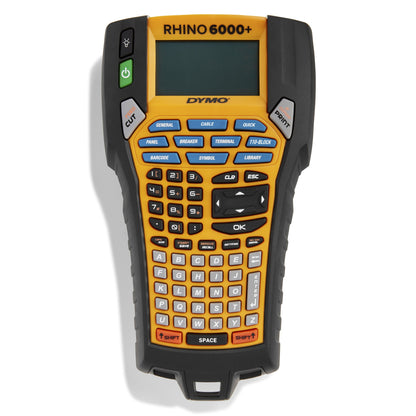 DYMO Rhino 6000+ Industrial Label Maker | Computer Connected Label Maker with Hard Label Printer