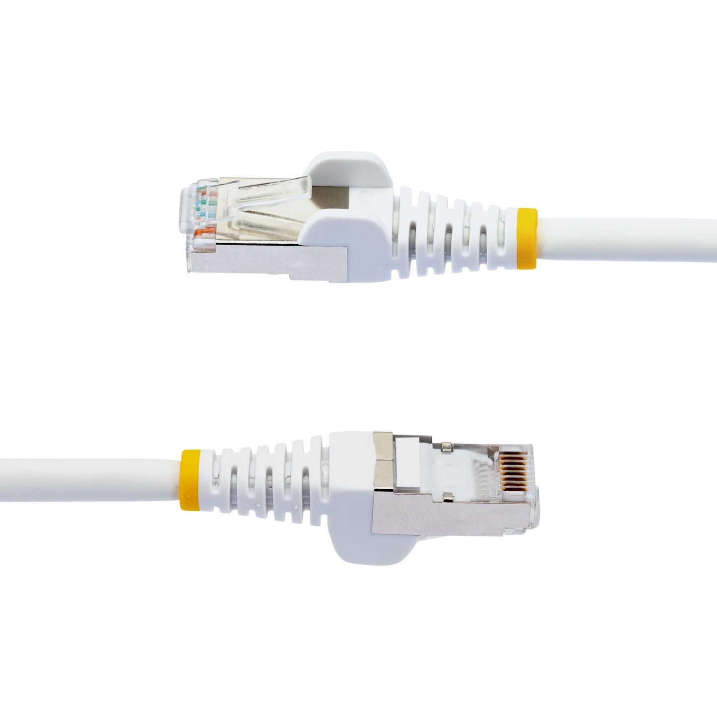 StarTech.com 5m CAT6a Ethernet Cable - White - Low Smoke Zero Halogen (LSZH) - 10GbE