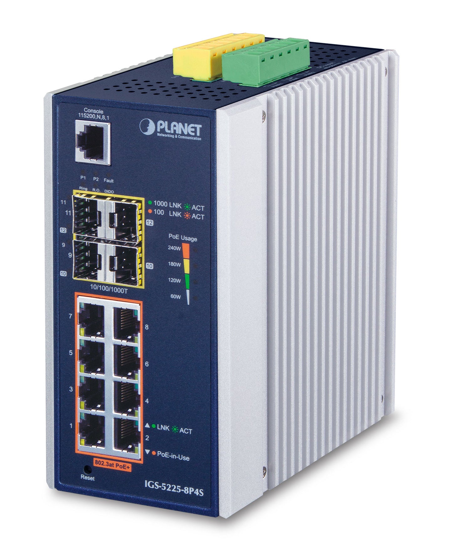 Planet IGS-5225-8P4S network switch PoE