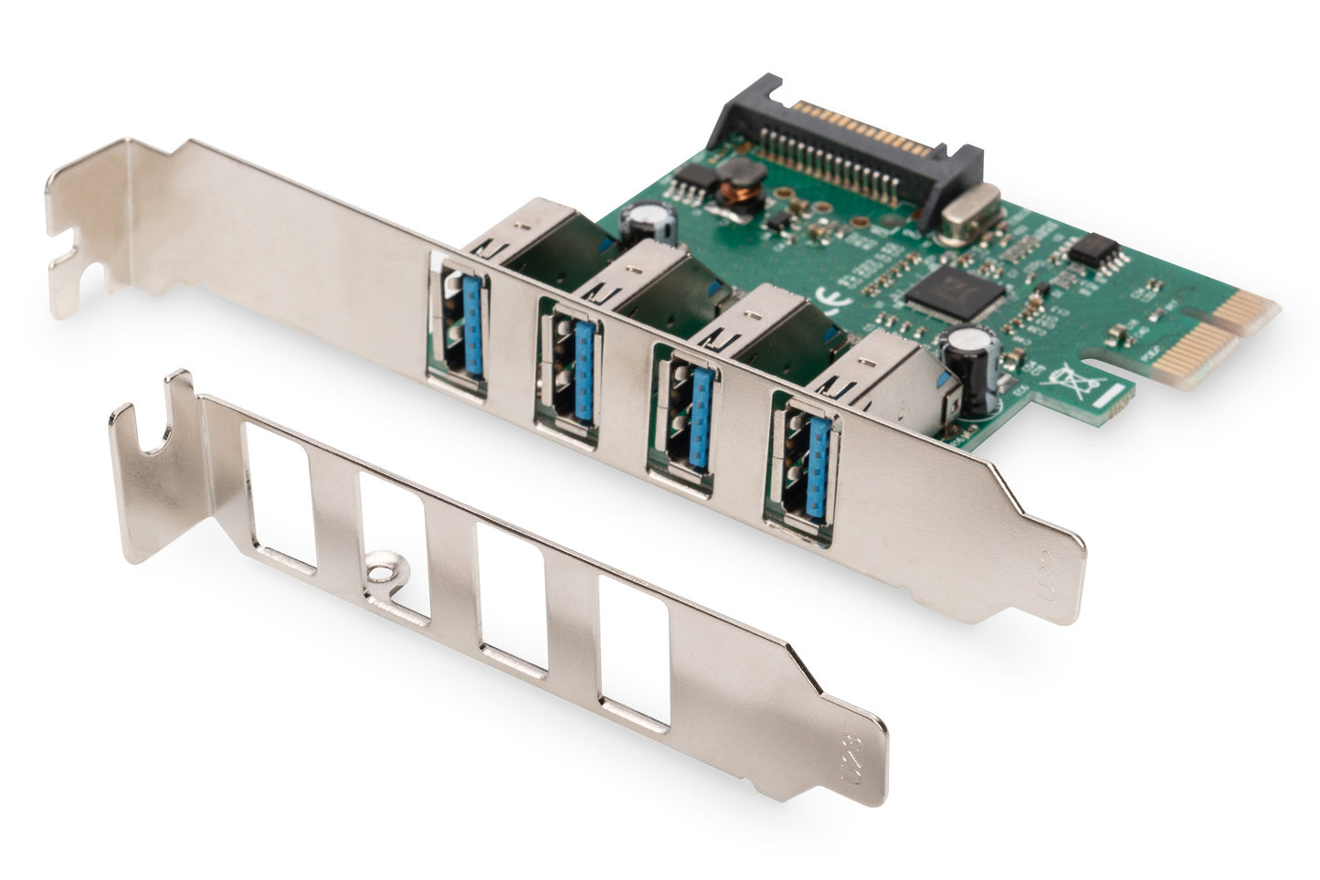 Digitus 4-Port USB 3.0 PCI Express Add-on Card Network Adapter